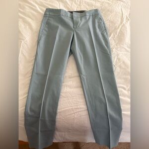 Banana Republic Hampton Fit aqua green pant size 0